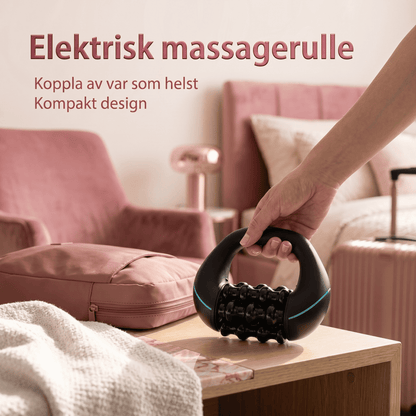 NodeRoll – Elektrisk Rullmassager med Perkussionsteknik, Uppladdningsbar Helkroppsmassage